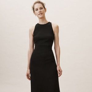 BHLDN Anthropologie Black Nira Maxi Gown NWT